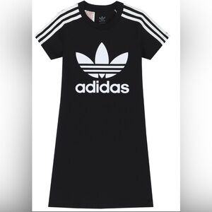 Adidas Black Raglan Short Sleeve Dress
